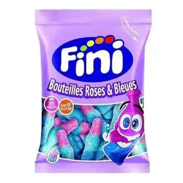 پاستیل فینی بطری آبی صورتی  Fini Bouteilles Roses & Bleues 